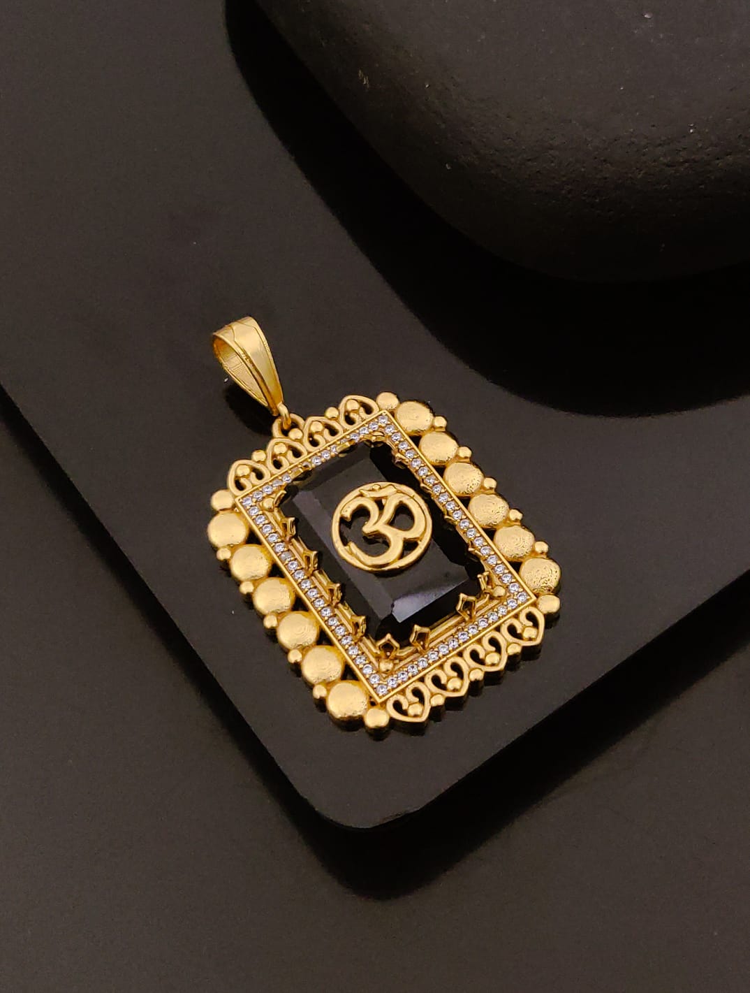 Premium 1 Gram Gold-Plated Pendant (6 Months Warranty) - GP-036