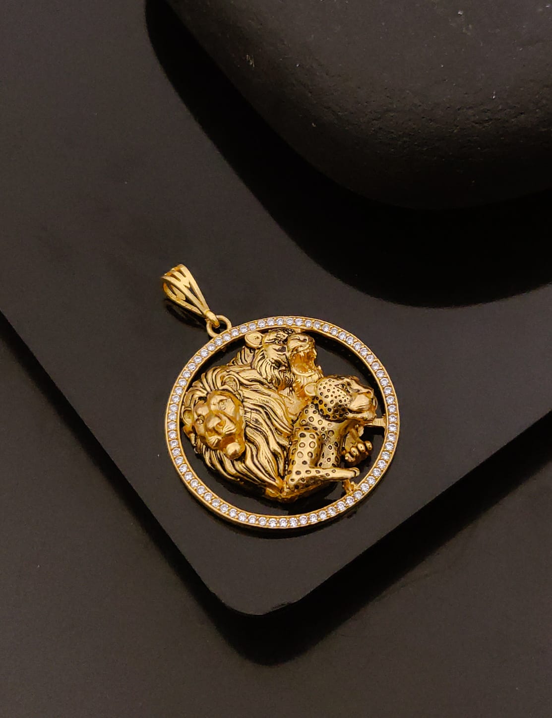 Premium 1 Gram Gold-Plated Pendant (6 Months Warranty) - GP-043