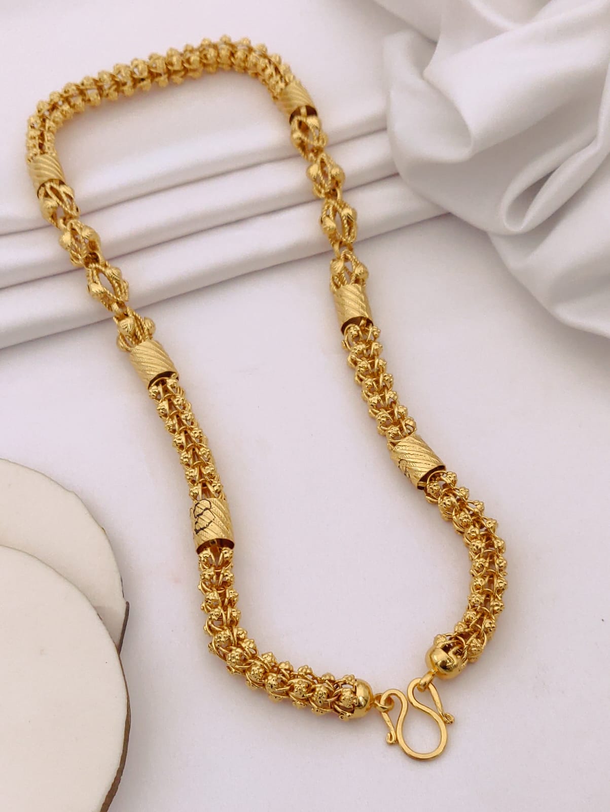 Premium 1 Gram Gold-Plated Chain (6 Months Warranty) - GC-113