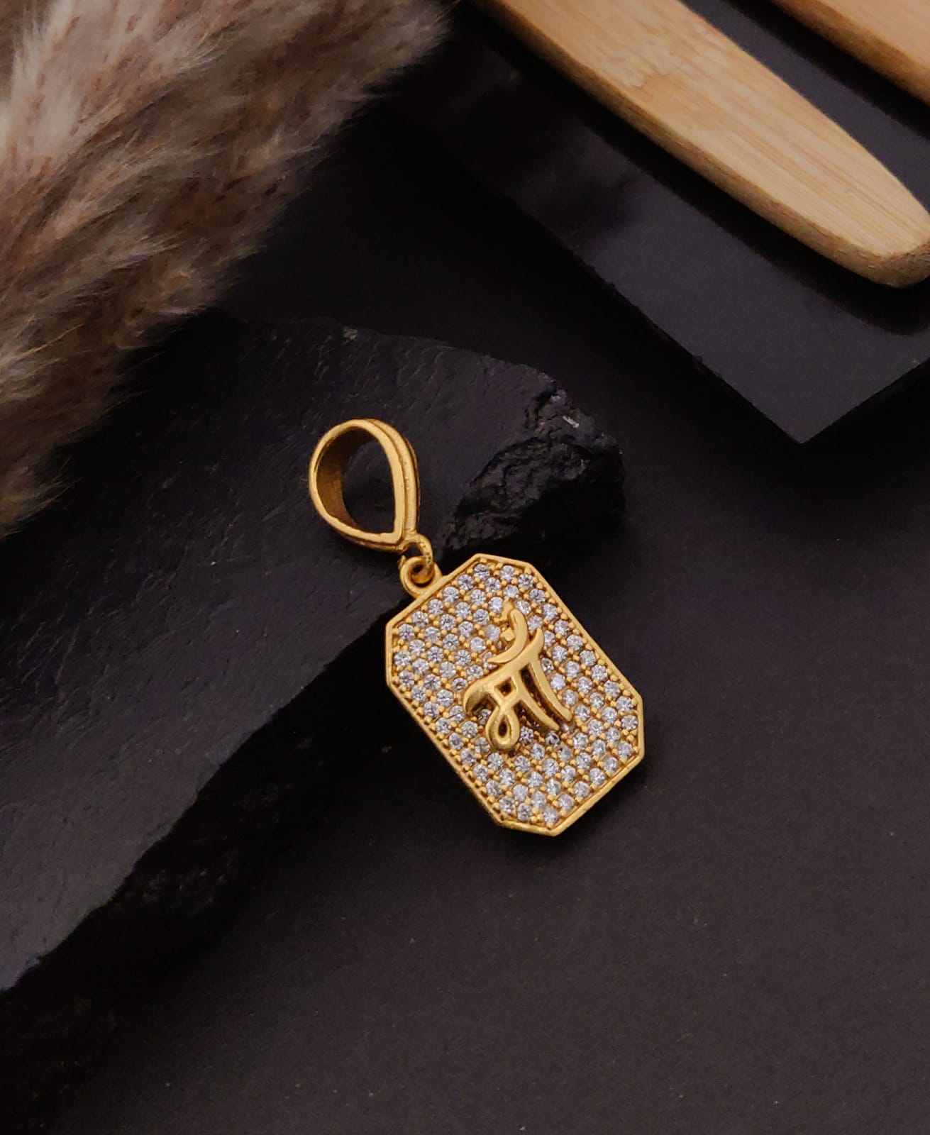 Premium 1 Gram Gold-Plated Pendant (6 Months Warranty) - GP-117