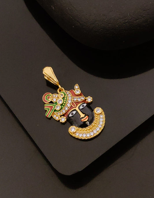 Premium 1 Gram Gold-Plated Pendant (6 Months Warranty) - GP-077