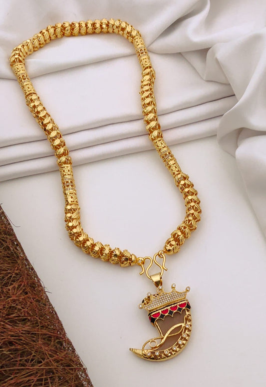 Premium 1 Gram Gold-Plated Jewelry (6 Months Warranty) - RGC-037