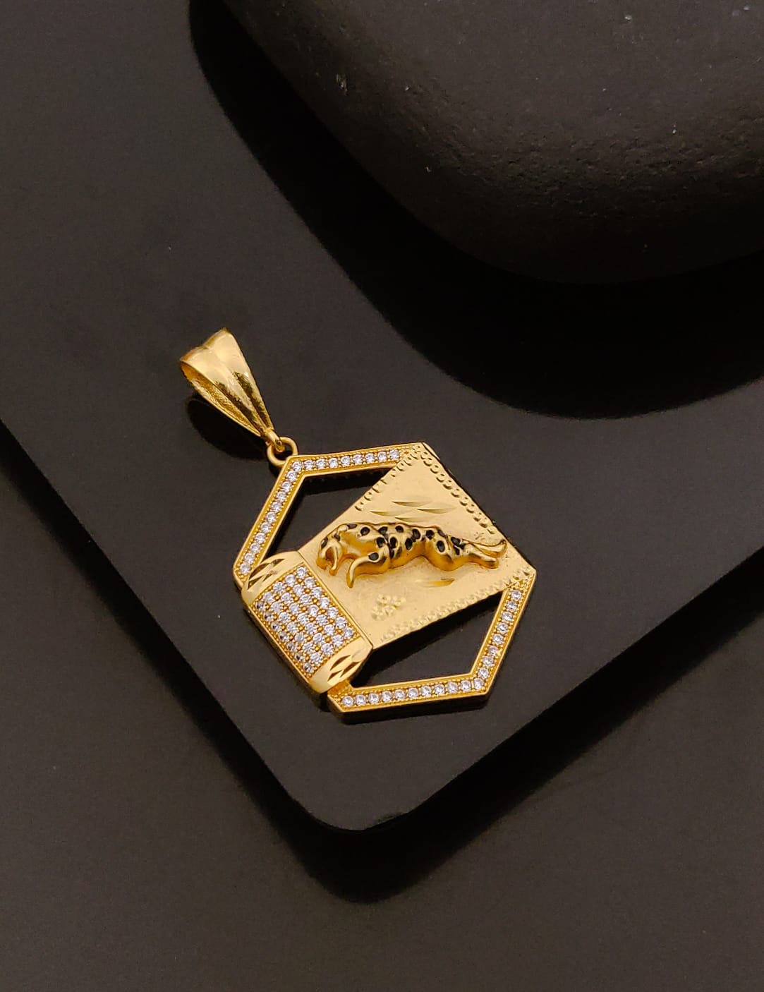 Premium 1 Gram Gold-Plated Pendant (6 Months Warranty) - GP-037