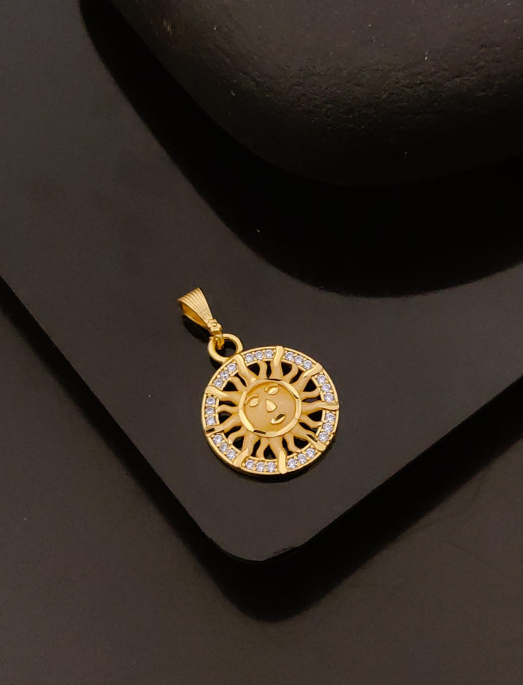 Premium 1 Gram Gold-Plated Pendant (6 Months Warranty) - GP-057