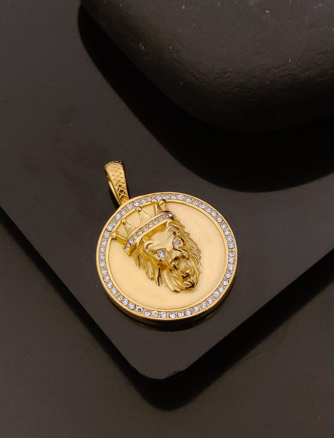 Premium 1 Gram Gold-Plated Pendant (6 Months Warranty) - GP-051