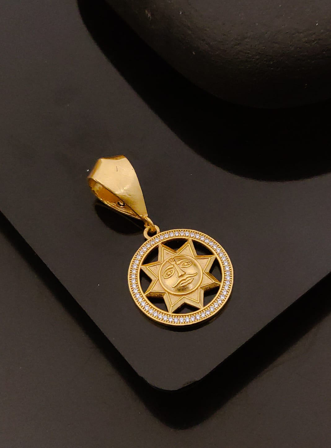 Premium 1 Gram Gold-Plated Pendant (6 Months Warranty) - GP-052