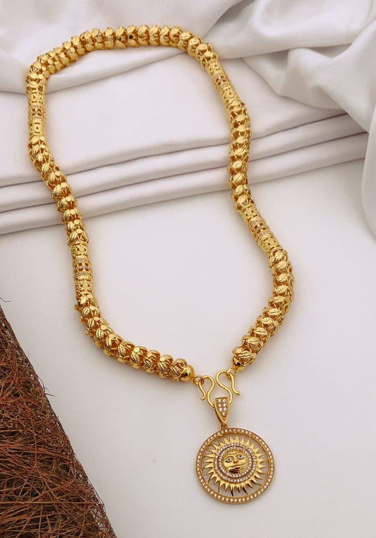 Premium 1 Gram Gold-Plated Jewelry (6 Months Warranty) - RGC-030